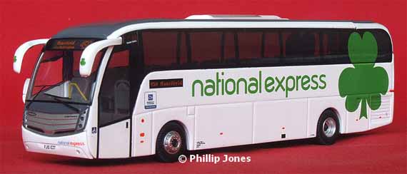 Silverdale National Express Scania K340EB Caetano Levante Shamrock